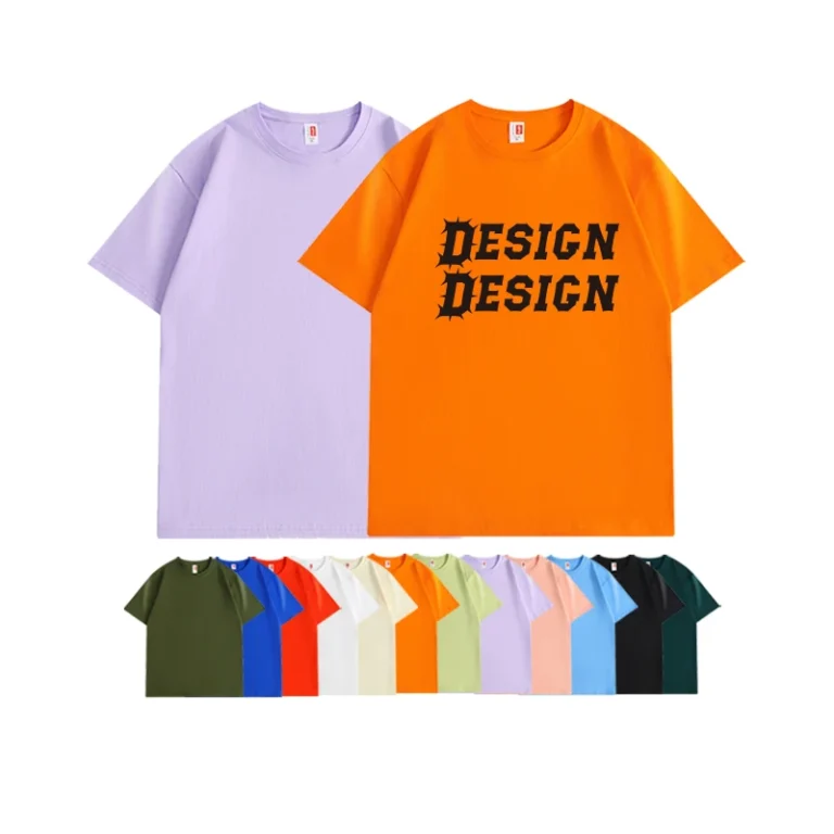 Men-Short-Sleeve-O-neck-220gms-Cotton-T-shirt-Solid-Color-Simple-Loose-Casual-Tops-Tees-Simple-Mens-T-shirt