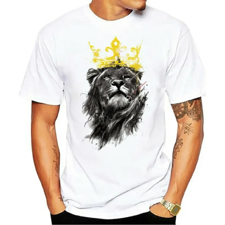 Men-T-Shirt-Cotton-and-Polyester