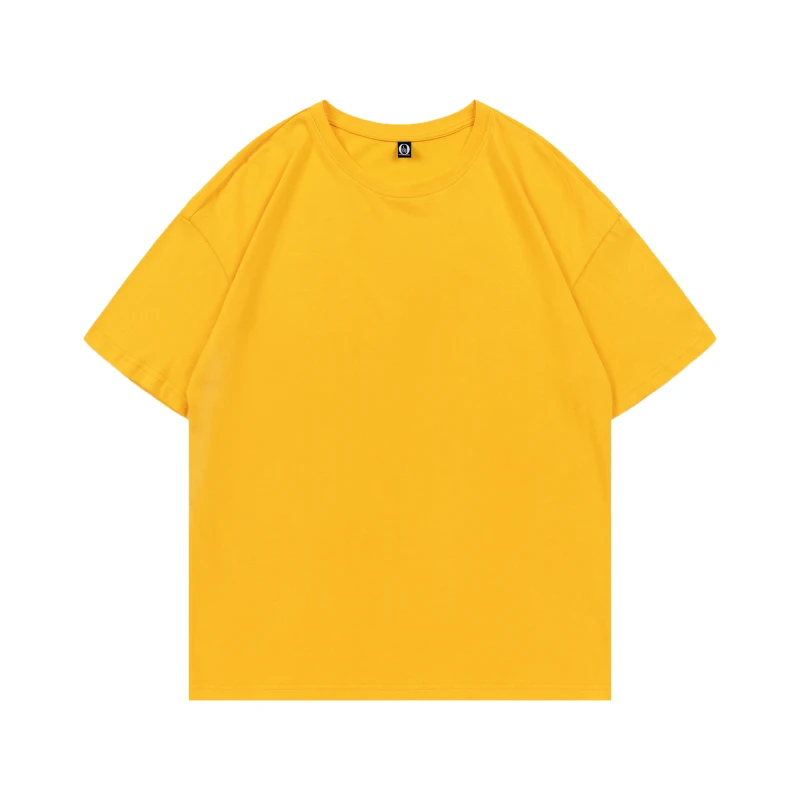 Mens-100-Cotton-Casual-Short-Sleeve-T-Shirt-200g-36-Colors-Available