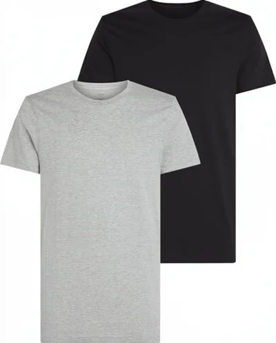 Mens-100-Cotton-Crew-Neck-T-Shirt-Vintage-Blank-White-Solid-Short-Sleeve-Undershirt-Breathable-Long-Staple-Cotton-Top