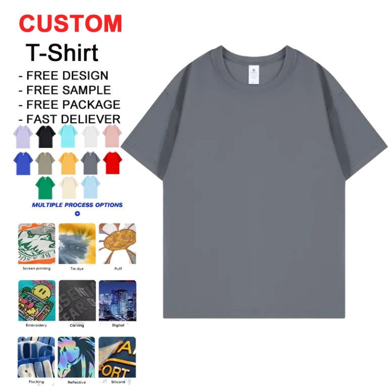Mens-100-Cotton-Knitted-Eco-Friendly-Breathable-Anti-Wrinkle-Gym-Sportswear-Casual-Style-Sports-T-Shirts-Solid