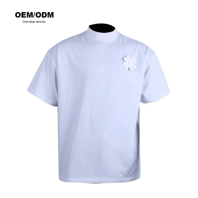 Mens-100-Cotton-Knitted-Graphic-T-Shirts-Heavy-Weight-Oversized-Puff-Screen-Print-Logo-Quality-1