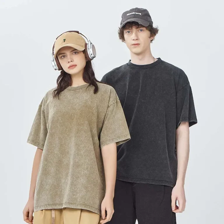 Mens-100-Cotton-Oversized-Tshirt-Heavy-Weight-Unisex-Plain-US-Size-T-shirt-with-Custom-Logo-Solid-Pattern
