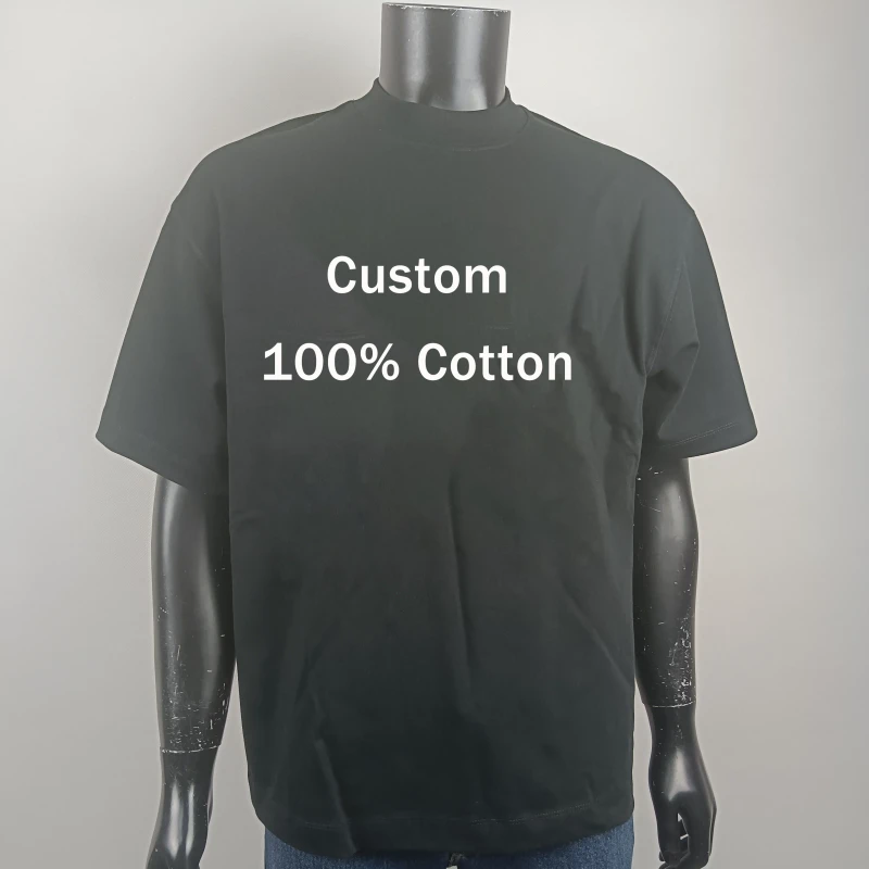 Mens-100-Cotton-Short-Sleeve-T-Shirt-Regular-Fit-Summer-Short-Sleeve-Crew-Neck-Breathable-Solid-Color-Casual-Tee-Company-Tops