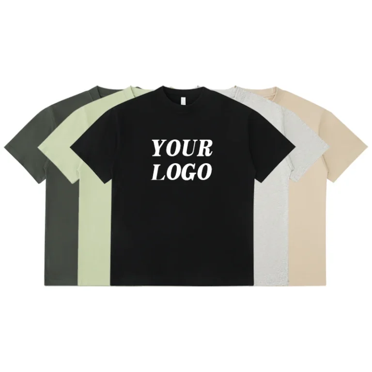Mens-100-Cotton-T-Shirts-260gsm-Custom-Logo-Digital-Printing-Regular-Fit-Contrast-Trim-Breathable