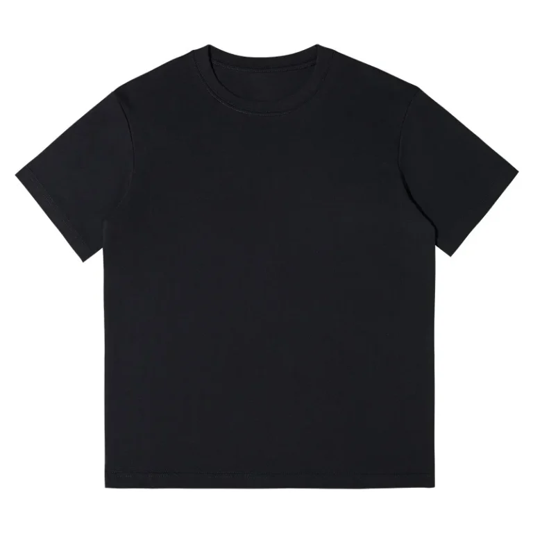 Mens-100-Cotton-Tshirt-Custom-T-Shirt-Puff-Printing-Logo-Unisex-Graphic-Short-Sleeve-Tees-Shirt-for-Men-Women
