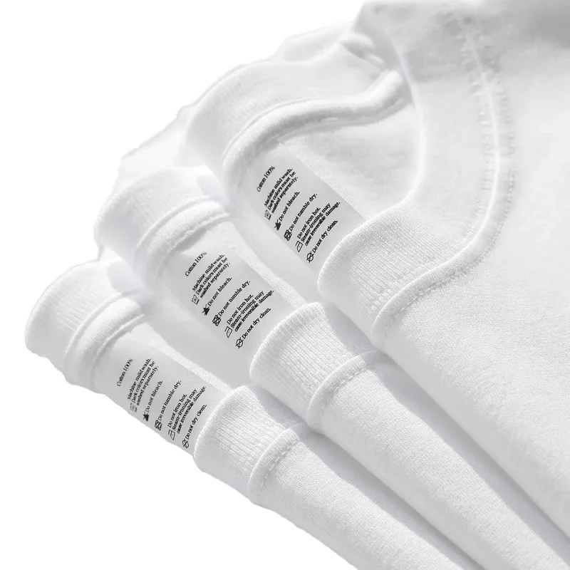Mens-100-Cotton-White-Crew-Neck-T-Shirt-Casual-Solid-Color-Short-Sleeve-Tee-for-Couples