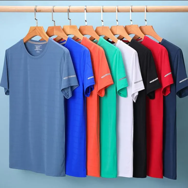 Mens-100-Ice-Sensitive-Sports-Quick-Drying-Refreshing-and-Breathable-Oversized-T-shirts-Custom-Printed-logo-T-shirts