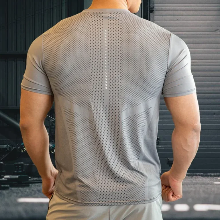Mens-Athletic-Top-Activewear-Shirt-Polyester-Spandex-Men-Running-Clothes-Gym-Lightweight-Sports-Elastic-T-Shirts-2