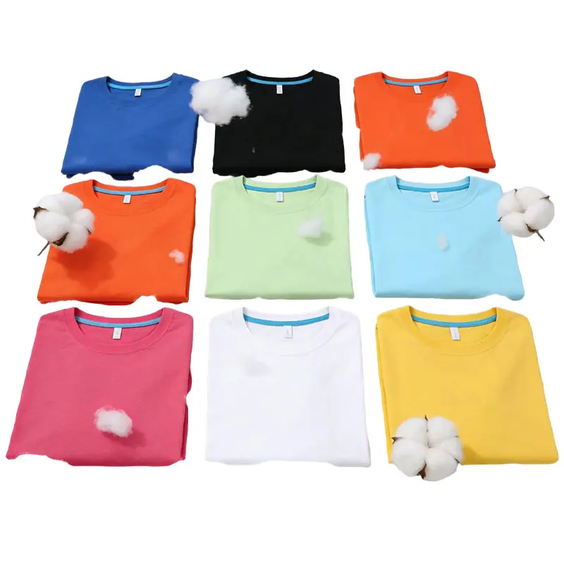Mens-Basic-Knitted-T-shirt-100-Cotton-Material-Short-Sleeve-Design-Personalized-Logo-Printing