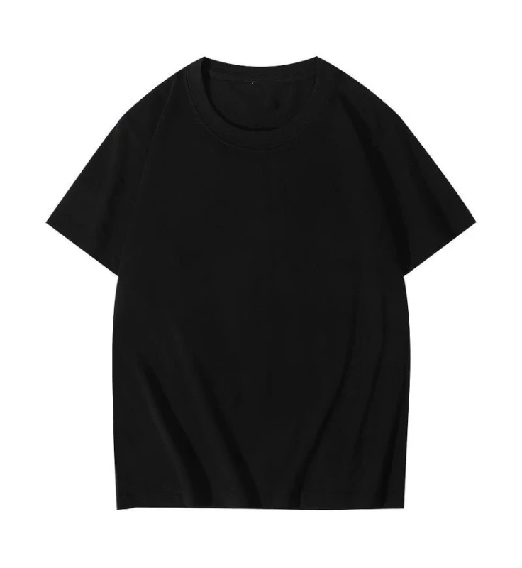 Mens-Blank-100-Cotton-Oversized-Tshirt-Plain-Blank-T-Shirt-Custom-Print-Logo-Black-Quality-Printing-T-Shirts
