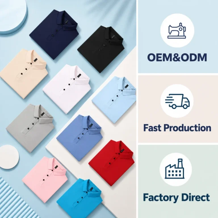 Mens-Breathable-Cool-Touch-Smooth-Quick-Dry-Business-Casual-Polo-Shirts-Premium-Nylon-Spandex-Employee-Uniform-Shirts-for-Men