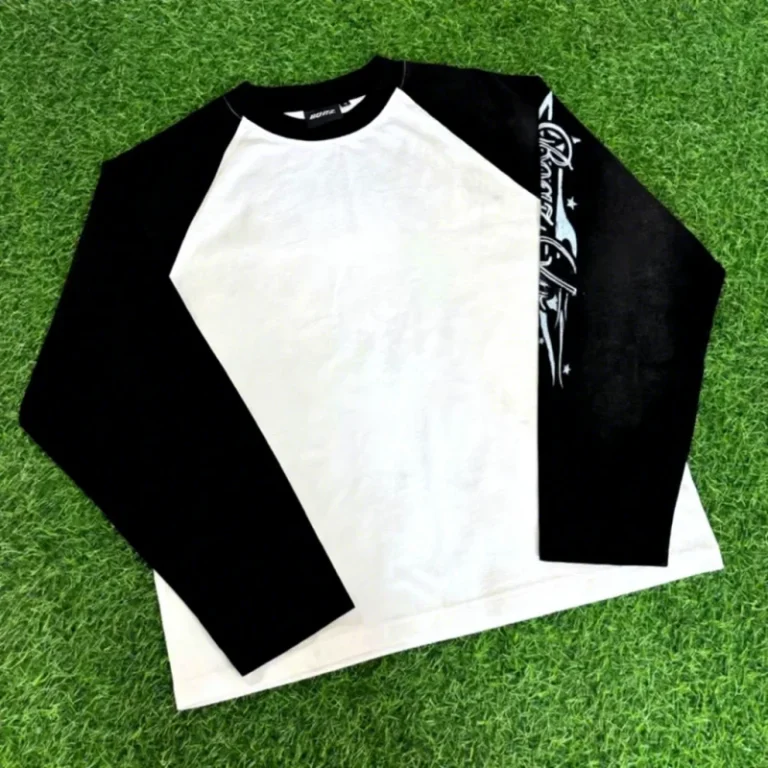 Mens-Casual-Crew-Neck-Raglan-Long-Sleeve-T-Shirt-Breathable-Sun-Faded-Washed-Effect-Regular-Fit-with-DTG-Print-Shirt