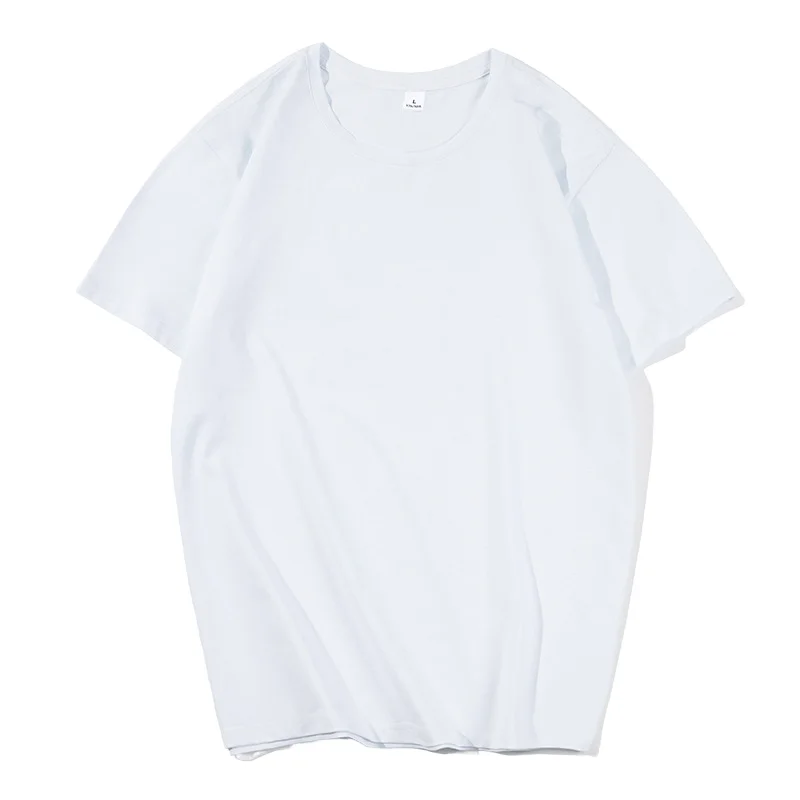 Mens-Casual-Loose-Fit-Jersey-T-Shirt-Winter-Warm-Short-Sleeve-Solid-Color-Blank-Digital-Printing-Breathable-Soft