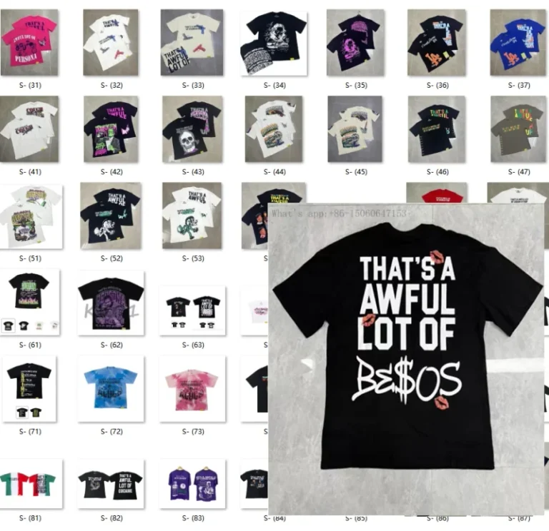 Mens-Clothing-T-Shirts-Y2K-Streetwear-Tee-100-Cotton-THATS-a-AWFUL-LOT-of-COUGH-SYRUP-T-Shirts-For-Men