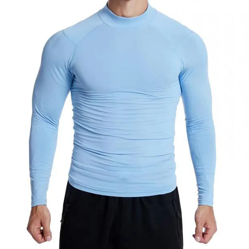 Mens-Compression-Shirt-Quick-Dry-Long-Sleeve-Athletic-Workout-T-Shirts-Top-Active-Sport-Shirt