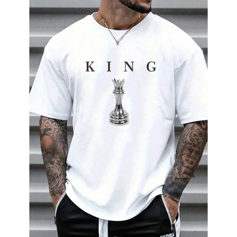 Mens-Cotton-Short-Sleeve-Graphic-T-Shirt