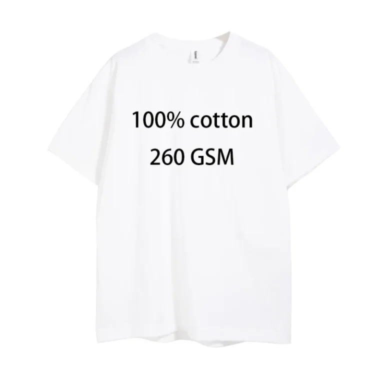 Mens-Digital-Printing-T-shirts-Custom-Plain-T-Shirts-260-GSM-Drop-Shoulder-100-Cotton-1