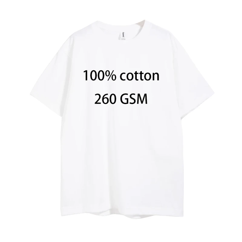 Mens-Digital-Printing-T-shirts-Custom-Plain-T-Shirts-260-GSM-Drop-Shoulder-100-Cotton-1