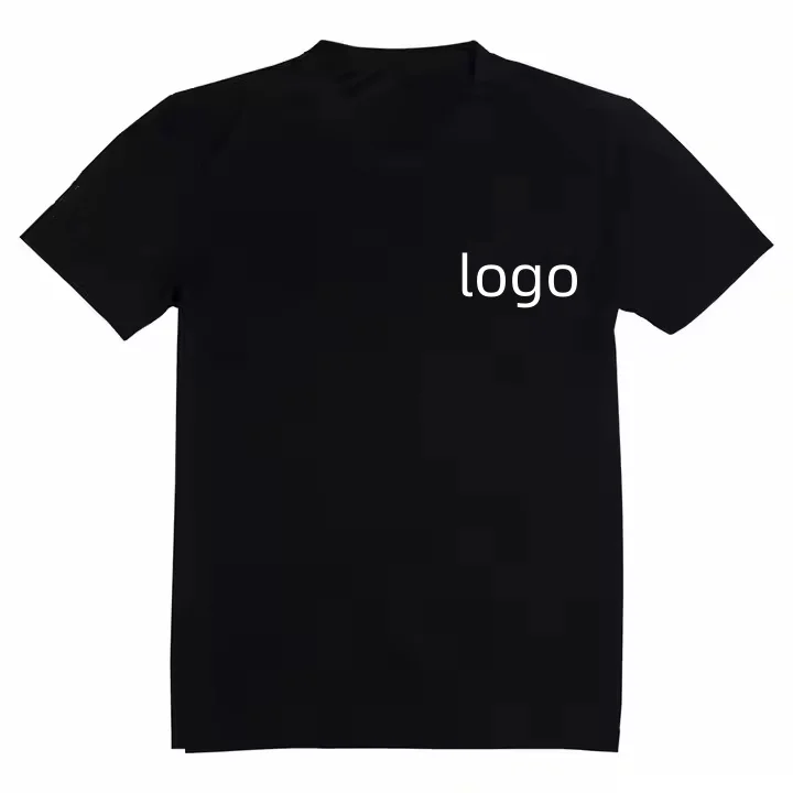 Mens-Graphic-T-shirt-Custom-Logo-Printed-T-shirt-Short-Sleeve-100-Cotton-T-shirt