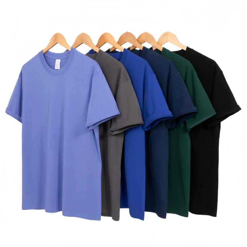 Mens-Graphic-T-shirts-Pour-Femmes-Oversized-Heavyweight-Plus-Size-Womens-100-Cotton-230g-Custom-logo-T-shirt