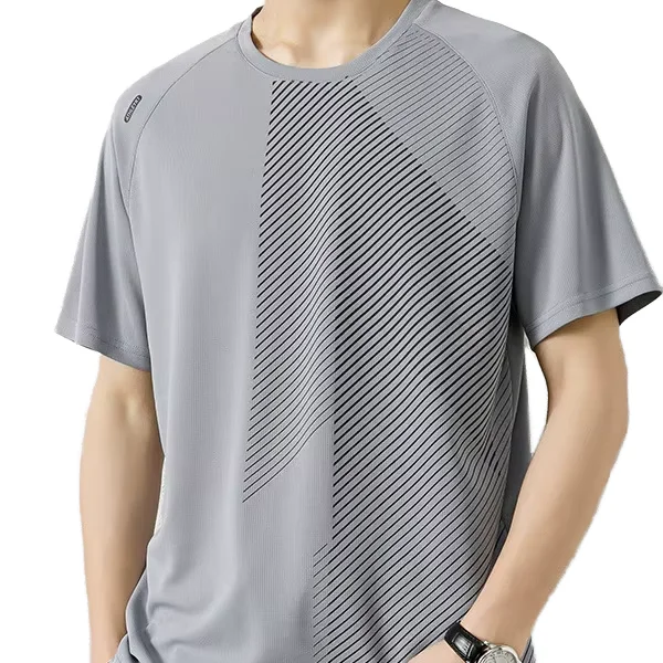 Mens-Gym-Jogging-Sports-T-Shirts-Crew-Neck-Casual-Workout-Quick-Dry-Breathable-Cooling-Sports-T-shirts