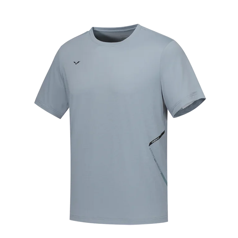 Mens-Half-Sleeved-Basic-Style-T-Shirt-Solid-Color-Round-Neck-Knitted-Upper-Garment-with-Casual-Silk-Screen-Printing