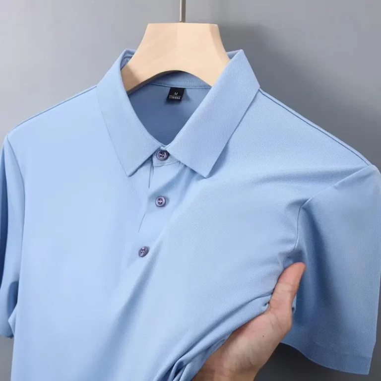 Mens-High-Quality-Knitted-Ice-Silk-Polo-Shirt-Custom-Logo-Business-Solid-Color-Short-Sleeve-Breathable-T-Shirt