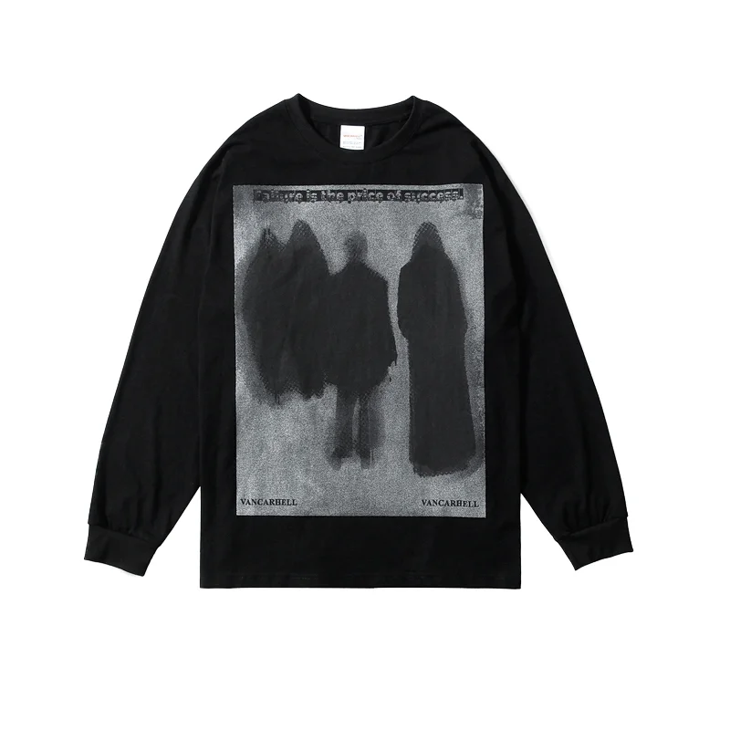 Mens-High-Street-Short-Sleeve-T-Shirt-Fashion-Loose-Blank-100-Cotton-Oversized-Hip-Hop-Sweatshirt