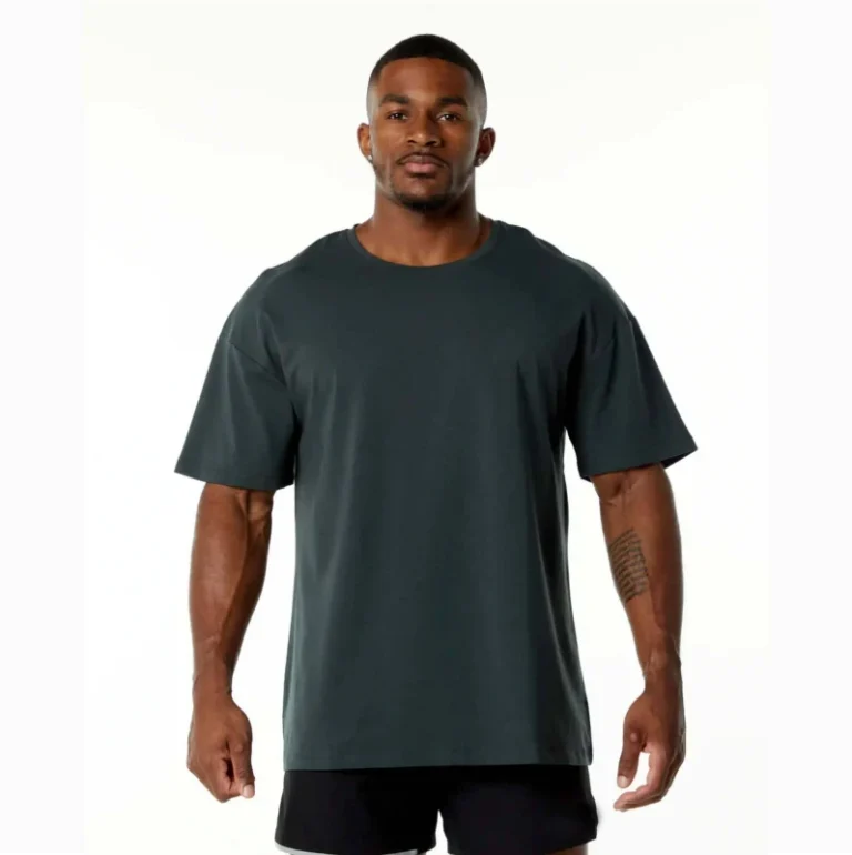 Mens-Knitted-Slim-Fit-Tshirt-Casual-Solid-Jersey-Silk-Screen-Printed-Shirts-Blank-180-Grams-100-Cotton-T-Shirts