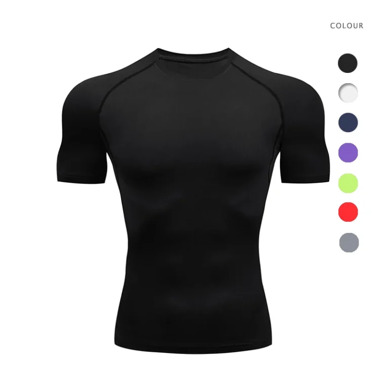 Mens-Lightweight-Short-Sleeve-T-Shirt-Quick-Dry-and-Breathable-for-Running-and-Gym-Workout-Sportswear-Training