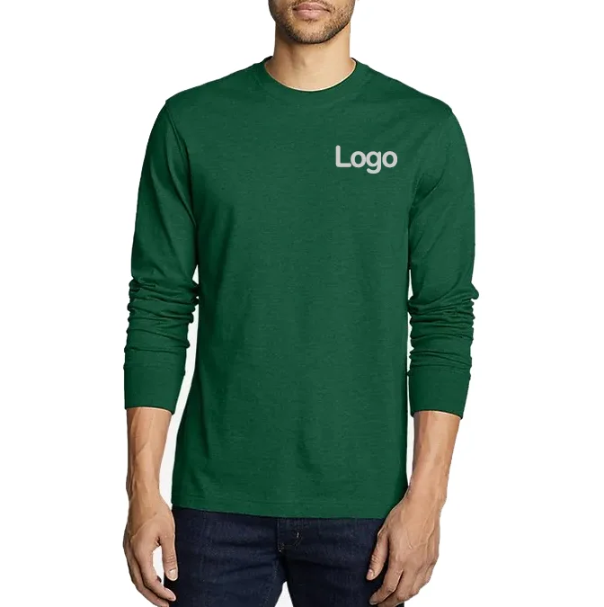 Mens-Long-Sleeve-Crew-Neck-Tee-100-Cotton-Mens-Tshirts-Blank-Unisex-Lt-Shirt-logo-Oversize-Embroidery-T-shirt