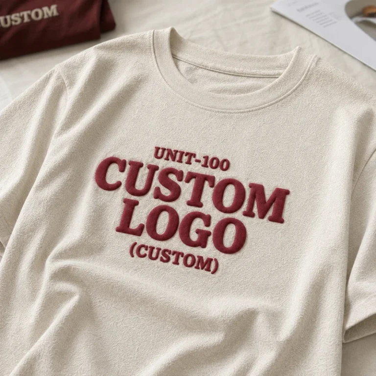 Mens-Oversized-230GSM-100-Cotton-T-Shirt-Custom-3D-Puff-Print-Breathable-Eco-Friendly-Streetwear-Tops