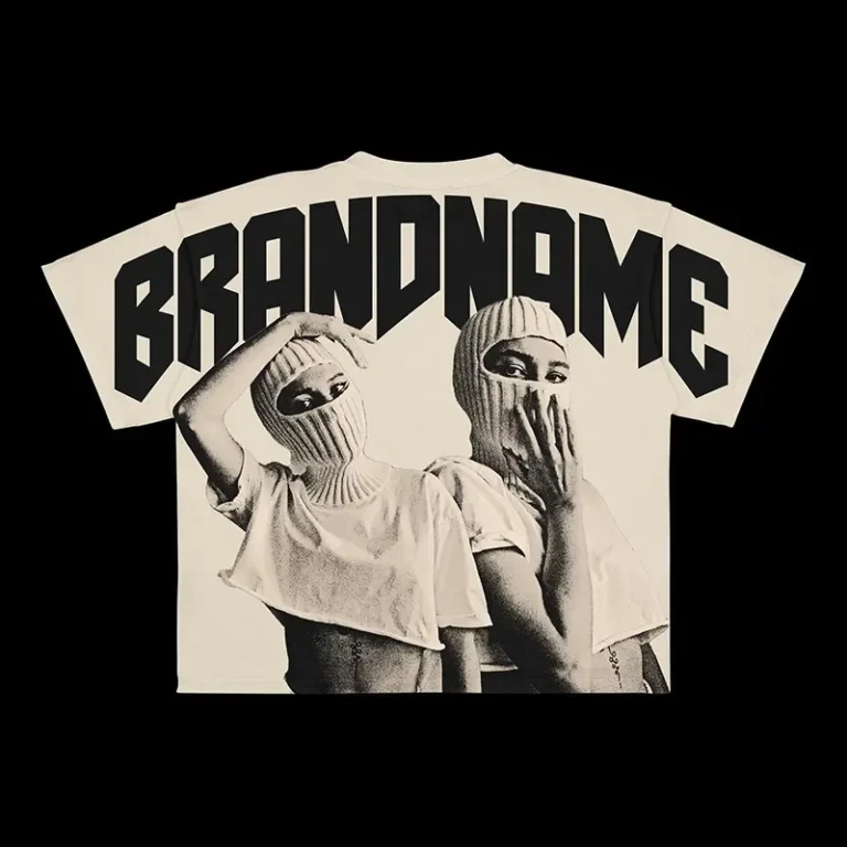 Mens-Oversized-Hiphop-T-Shirts-Fabric-Korean-Style-Black-and-White-260-Gsm-Heavyweight-Short-Sleeve