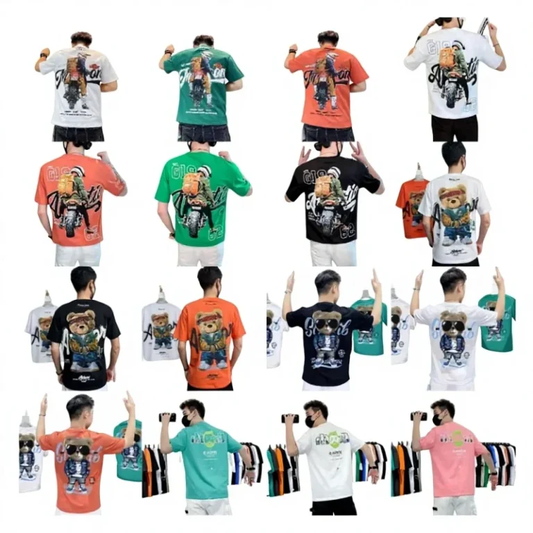 Mens-Oversized-Printed-T-Shirt-Summer-Breathable-Short-Sleeve