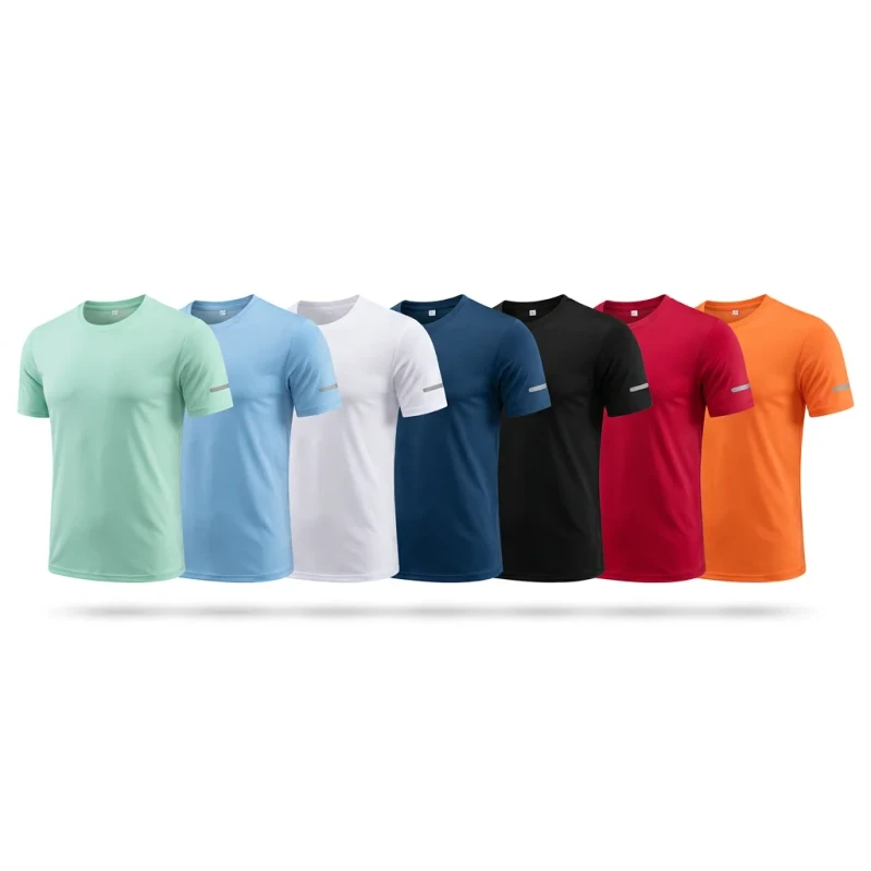 Mens-Oversized-T-Shirt-Vintage-Style-220-Grams-Silk-Screen-Print-Embroidered-Knitted-Polyester-Cotton-Blank-Design