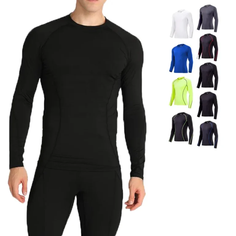 Mens-Plaid-Lightweight-Quick-Dry-Skinny-Fit-Fitness-Shirt-Sport-T-shirts-Gym-Training-Clothing