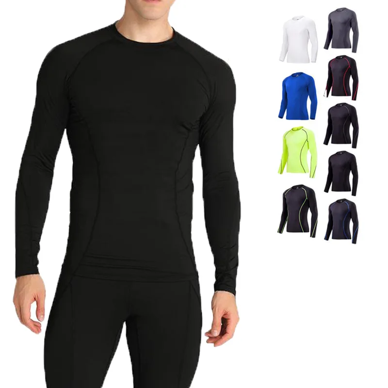 Mens-Plaid-Lightweight-Quick-Dry-Skinny-Fit-Fitness-Shirt-Sport-T-shirts-Gym-Training-Clothing