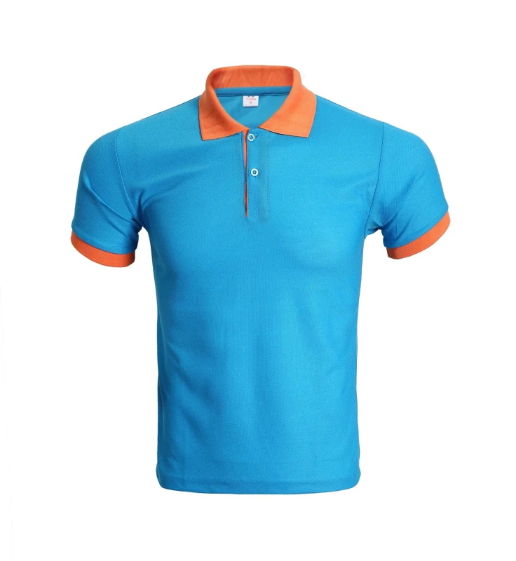 Mens-Polo-Shirt-Cool-Quick-Dry-Block-Short-Sleeve-Sports-Golf-Tennis-T-Shirt-Polo