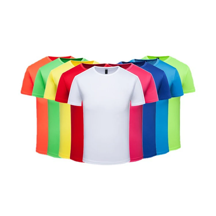 Mens-Polyester-T-shirt-Casual-100-Polyester-Custom-logo-Printed-T-shirt-Mens