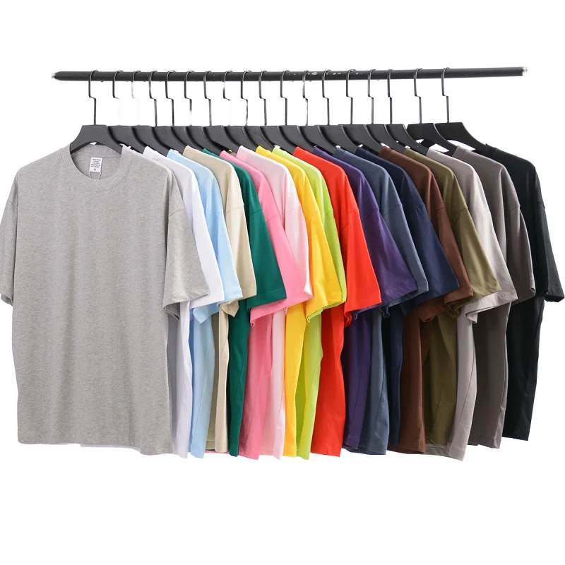 Mens-Regular-Fit-100-Cotton-Tshirt-Crewneck-Plain-T-Shirt-with-Custom-Logo-Printing-Solid-Pattern