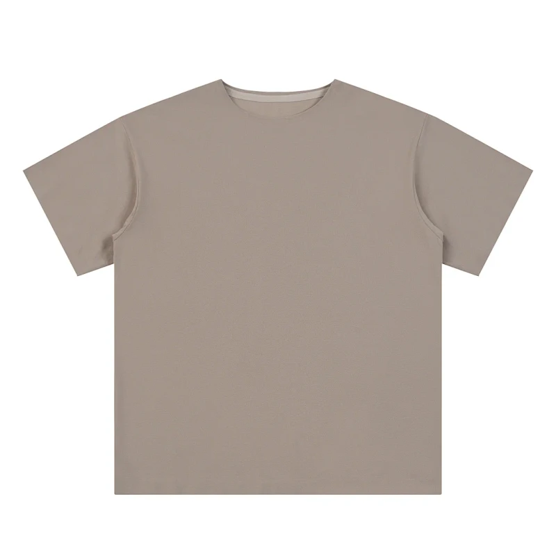 Mens-Seamless-Ultra-Thin-Short-Sleeve-T-Shirt-Solid-Color-American-Style-Sports-Casual-Summer-Streetwear-Apparel