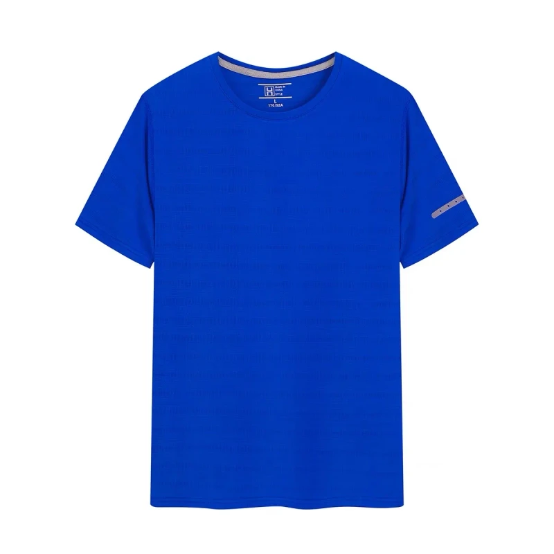 Mens-Short-Sleeve-T-Shirt-Breathable-Fabric-Custom-Logo-Available-in-Stock