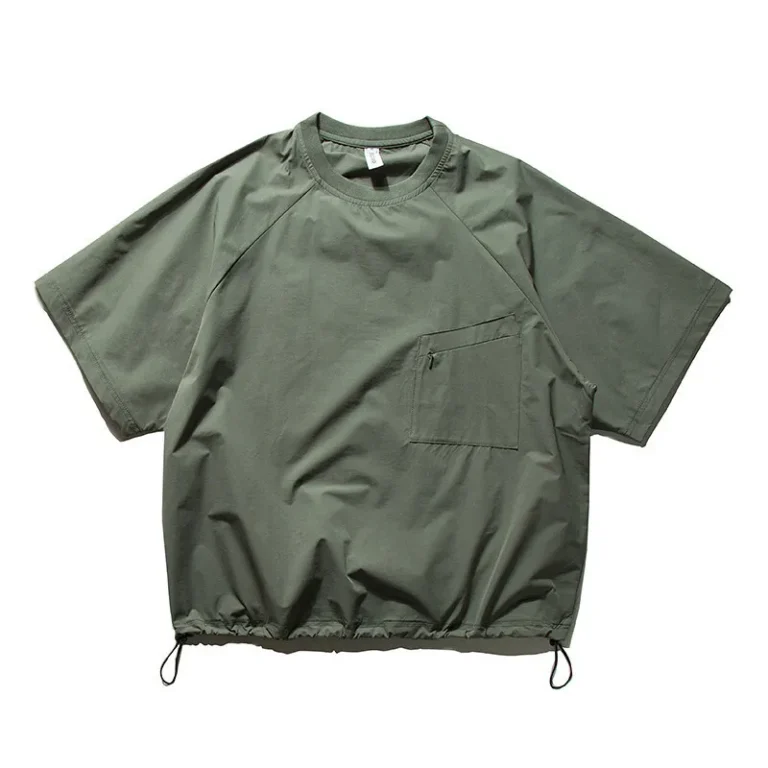 Mens-Short-Sleeve-T-Shirt-Loose-Fit-Breathable-Fabric-for-Summer-Casual-Wear-Blank-T-shirt-Quick-dry-Customized-Logo