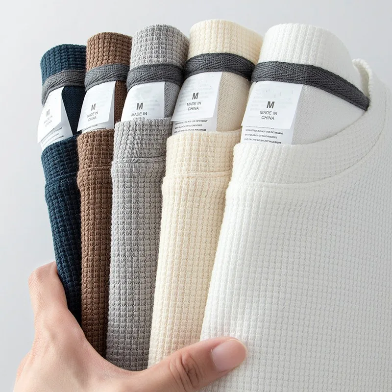 Mens-Short-Sleeve-T-Shirt-Quick-Drying-Anti-Wrinkle-Double-Layer-Knitted-Polyester-Breathable-Loose-Fit-Blank-T-Shirt