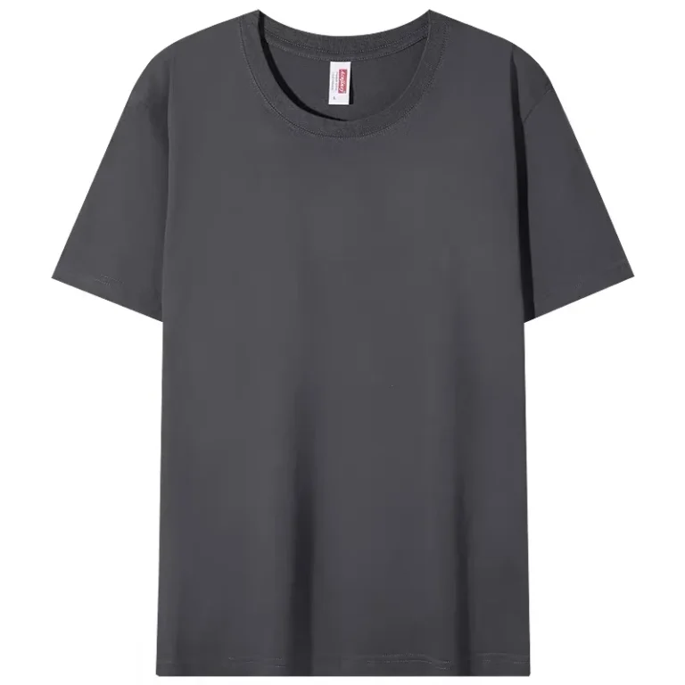 Mens-Short-Sleeve-T-shirt-For-Summer-Combed-Cotton-Custom-Logo-Available-In-Stock