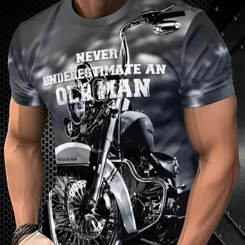 Mens-Short-Sleeved-T-Shirt-Thin-Cut-Cool-Heat-Absorbing