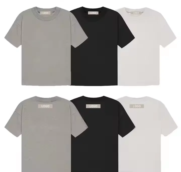 Mens-Simple-Fashion-Niche-Crew-Neck-Loose-Casual-T-Shirt