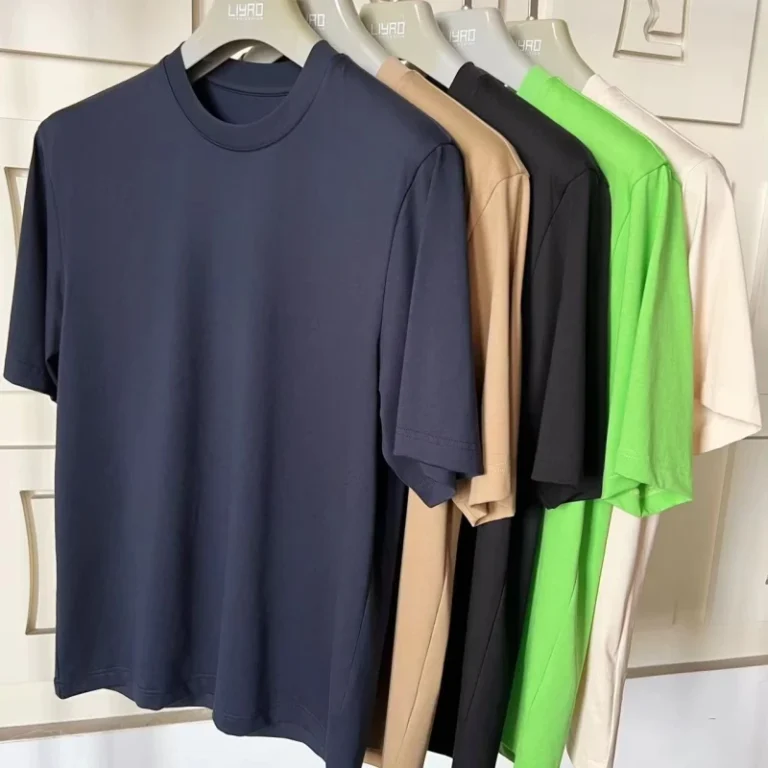 Mens-Solid-Color-Cotton-Crew-Neck-Short-Sleeve-T-Shirts-Factory-ODM-Mens-Short-Sleeve-T-shirt-1