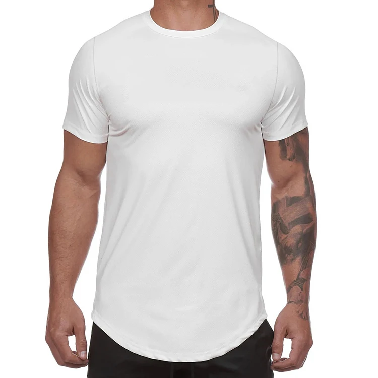 Mens-Sport-T-Shirt-Running-Tshirts-Plain-Unisex-Training-Gym-Workout-Blank-Custom-Printing-Logo-95-Polyester-5-Spandex